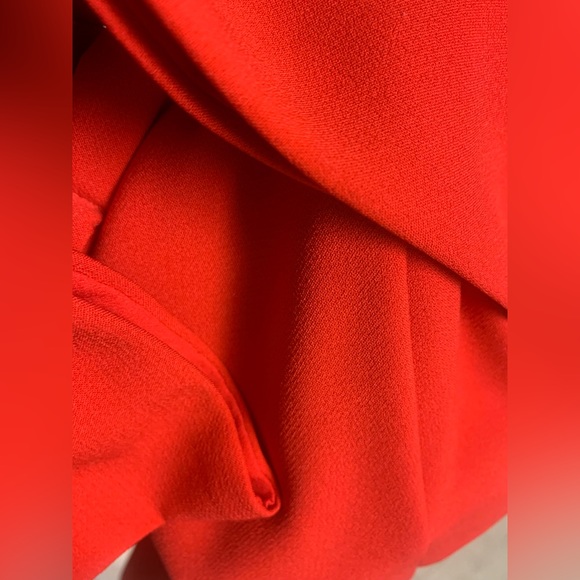 Anthropologie Adelyn Rae Rozina Strapless Bow Top- Red - Picture 7 of 14